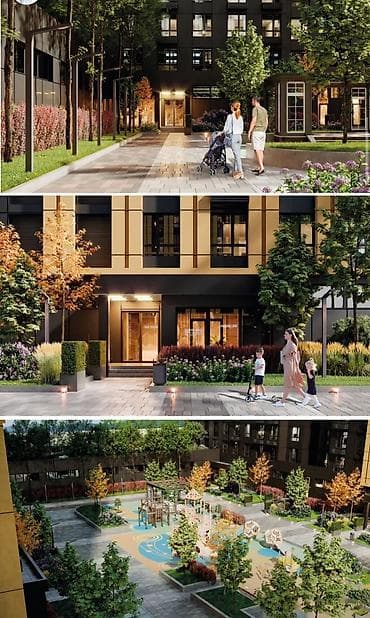 75: Строится, Элитка, 2 комнаты, 75 м² — 3