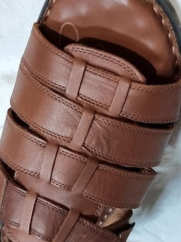 armani code: Мужские сандалии, 42, Новый, цвет - Коричневый, Самовывоз — 6