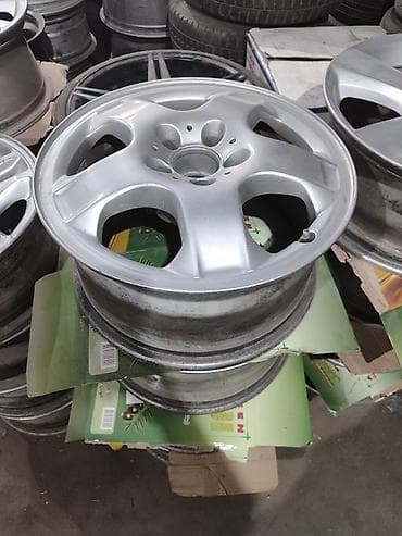 Диски ml 163 кузов в отличном состоянии R17 5*112 параметры на фото — 1