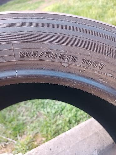 vossen diska: Шины 255 / 55 / R 18, Лето, Б/у, Пара, Внедорожные (АТ/МТ), Yokohama — 1