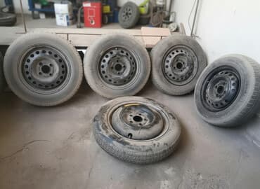 bbs rs: Дөңгөлөктөр монтажда 175 / 75 / R 13, Кыш, Колдонулган, Комплект, Жеңил унаалар, Темир, тешиктери - 4 — 1