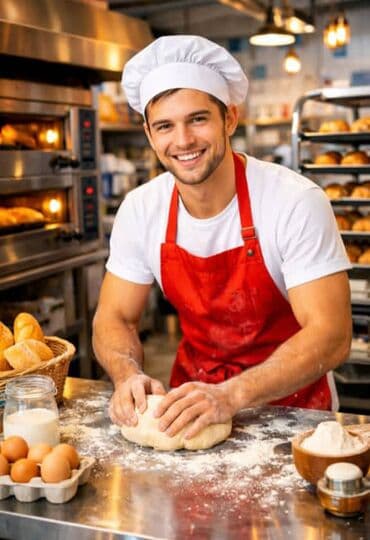 пекарь хлеба: Требуется Пекарь, Оплата: Ежемесячно, 1-2 года опыта — 1