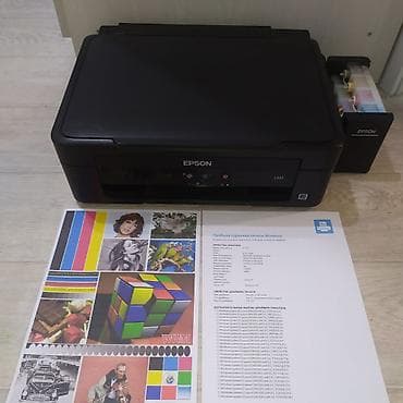 принтер клавиатура: Цветной принтер Epson 3в1 МФУ печать, копия сканер. Заводская донорка — 1