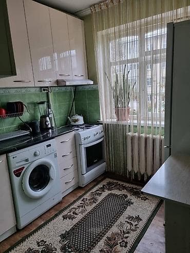 квартира в рассрочку бишкек: 2 комнаты, 48 м², 103 серия, 2 этаж, Евроремонт — 5