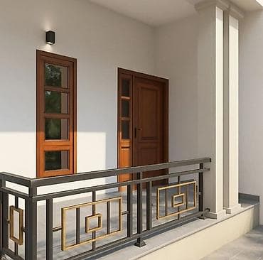 Готовые перила: Готовые перила, Материал: Металл, Для балкона — 3