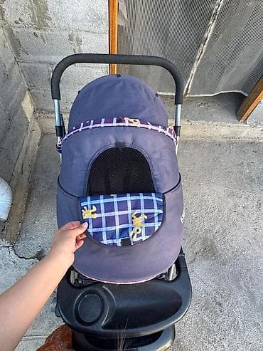 детская коляска 2 в 1: Прогулочная коляска - Легкая складная рама с плавным механизмом — 1