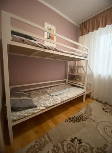 Двухъярусная кровать в стиле лофт Очень стильно и комфортно Качество at lalafo.kg Двухъярусная кровать в стиле лофт Очень стильно и комфортно Качество