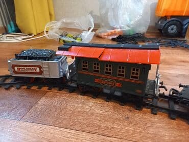 купить железный автомат: Продаю поезд не электронный с рельсами и с ездиюшами поездами — 4