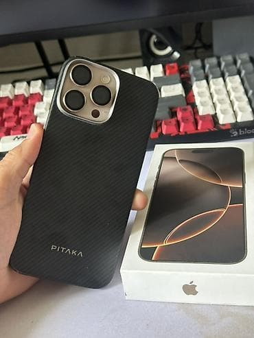iphone 8 plus osh: IPhone 16 Pro Max, 256 ГБ, Desert Titanium, Коробка — 2