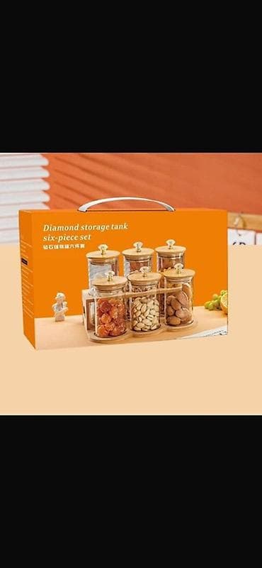 набор кухонных принадлежностей: Пищевой контейнер, цвет - Оранжевый — 2