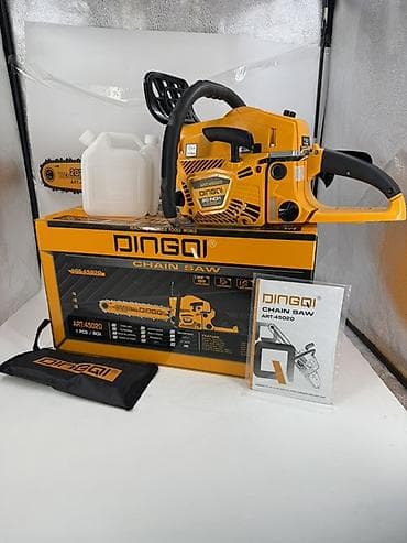 Крепежные инструменты: Бензопила DINGQI ART-45020 - Тип: бензиновая цепная пила - Длина — 10