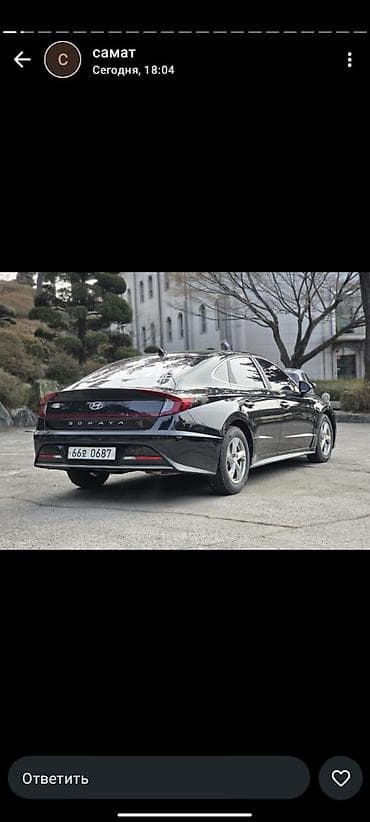 соната уф: Hyundai Sonata: 2024 г., 2 л, Автомат, Бензин, Седан — 1