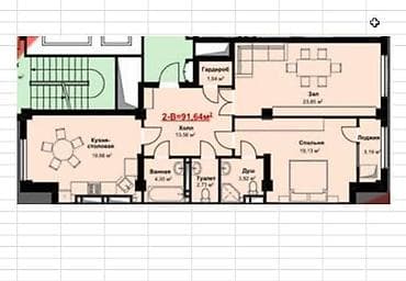 3 к: 1 комната, 30 м², 104 серия — 1