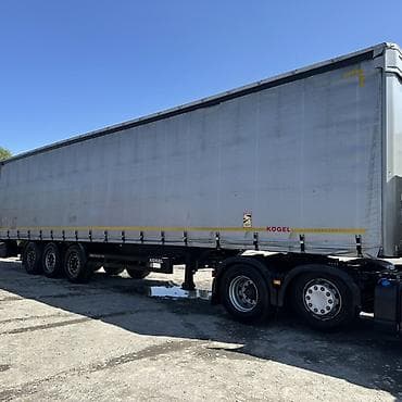 рефрижератор фура: Прицеп, Kogel, Шторный — 3