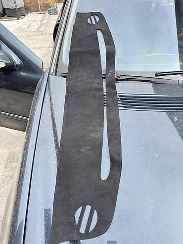 crv 2: Ворсовые Накидка на панель Mercedes-Benz, цвет - Черный, Б/у, Самовывоз — 5