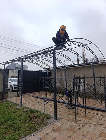 Жер семирткичтер жана бакча химиясы: Чатыр, Аркалуу, Металл, Поликарбонат, Жаңы, Орнотуу — 8