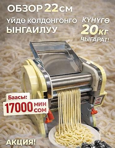 пекарный духовка: Электрическая лапшерезка/тестораскатка 22 см - Рабочая ширина валов — 1