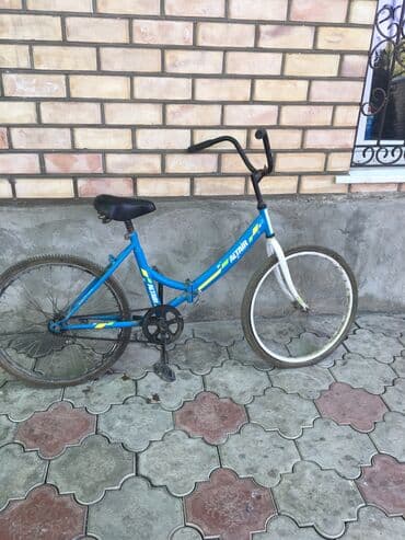 СРОЧНО!!!!!Фирменный велосипед! Раскладнойколёса дырявые.Велик