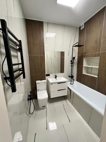 сниму квартиру кызыл аскер 1 комнатный без посоленя: 3 комнаты, 108 м², Элитка, 3 этаж, Дизайнерский ремонт — 15