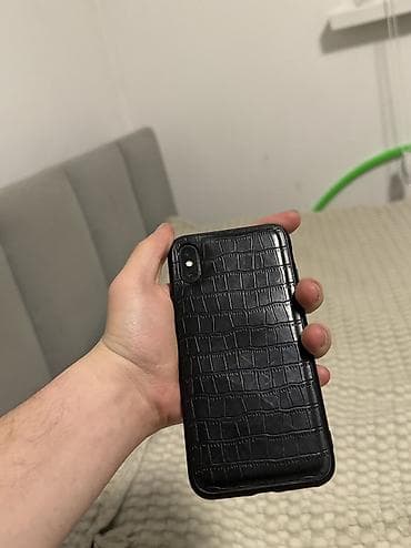 aifon 6s: IPhone X, Б/у, 64 ГБ, Jet Black, Чехол, 100 % — 3