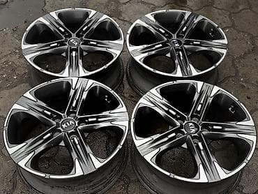 Литые Диски R 18 Kia, Комплект, отверстий - 5, Б/у