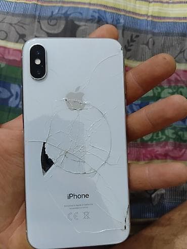 7 iphone: IPhone X, 64 ГБ (белый), для восстановления или на запчасти Описание — 2