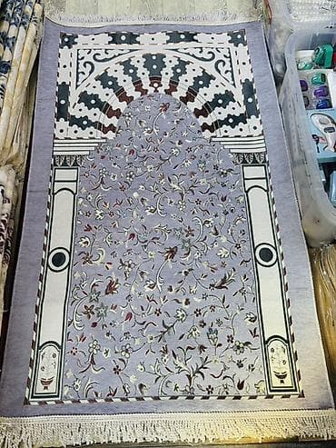 ковры пазлы: Жайнамаз, Дорожный/складной, цвет - Бежевый — 4