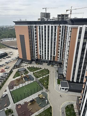 2 комнаты, 53 м², Асанбай мкр Элитка, 7 этаж, ПСО (под самоотделку)