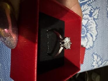 золото калцо: Кольцо, Помолвочное, Женские, Цирконий, Новый — 5