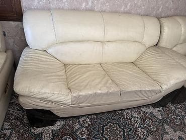 кухонные гарнитуры б: Комплект мягкой мебели, цвет - Бежевый — 2