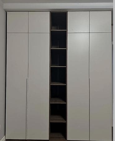 шкаф открытый: Шифоньер, шкаф для одежды, Прямой, ЛДСП — 2