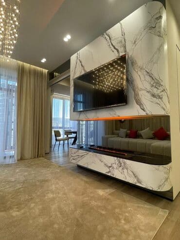 квартира бишкек аренда долгосрочно дизель: 2 комнаты, Собственник, Без подселения, С мебелью полностью — 4