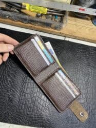 купить ремень кожаный мужской: Кошелек, Натуральная кожа, Унисекс, Новый — 39