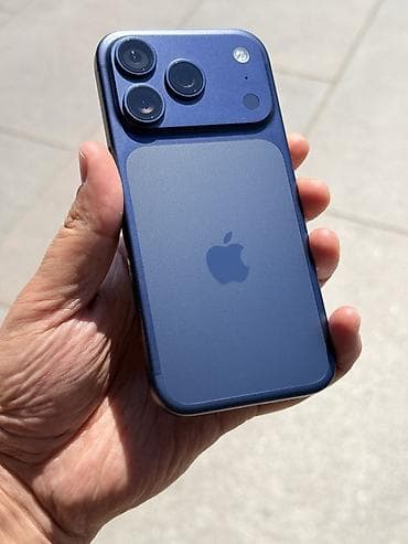 apple watch 3 цена бишкек: IPhone 17 Pro, Колдонулган, 512 ГБ, Көк, Коргоочу айнек, Каптама, 100 % — 2