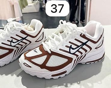 Жеке буюмдар: Кроссовки Nike (модель в стиле ретро-раннинг) оригинал - Цвет: белый — 2
