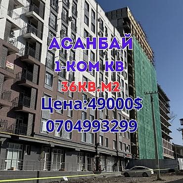 Продажа квартир: 1 комната, 34 м², Элитка, 3 этаж, Готовая ПСО (под самоотделку) — 1