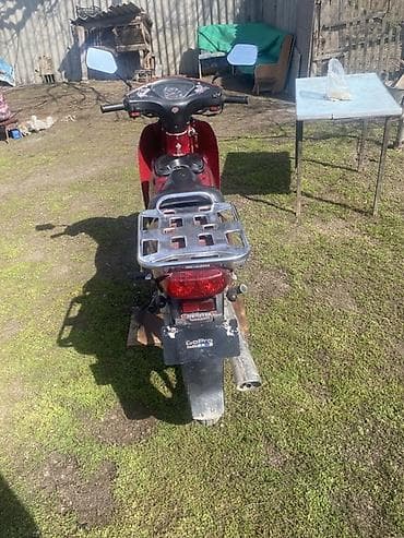 квадра сыкыл: Скутер/мопед City Ace (подобный Honda Cub/Delta), красный — 3