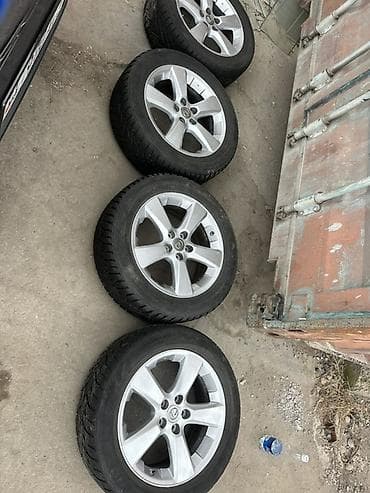 Транспорт: Колеса в сборе 235 / 55 / R 18, Зима, Б/у, Комплект, Легковые, Литые, отверстий - 5 — 1