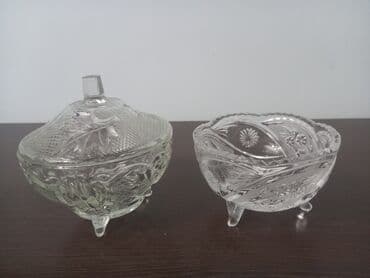 большая ваза: Продаю хрустальную посуду: 1) вазы круглые и шестигранные для фруктов — 10