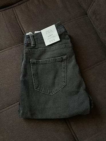 Джинсы: Мужские джинсы, S, Zara, Новый, цвет - Черный, Самовывоз — 4