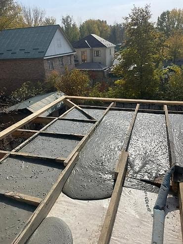 курулуш материалы: Напыляемая цементно-песчаная тепло-звукоизоляция для перекрытий и — 3