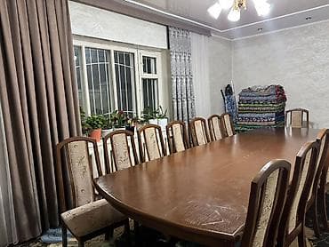 small table: Большой обеденный комплект для гостиной/столовой: - Стол овальной — 4