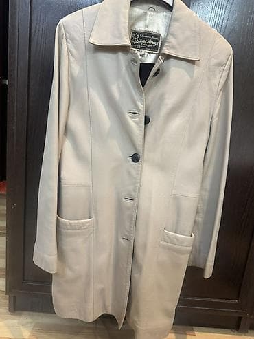 lining 38: Пальто, Осень-весна, По колено, Карманы накладные, L — 1