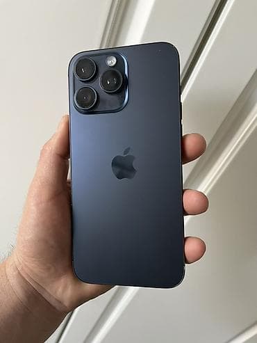 ipone 15: IPhone 15 Pro, Blue Titanium — 1