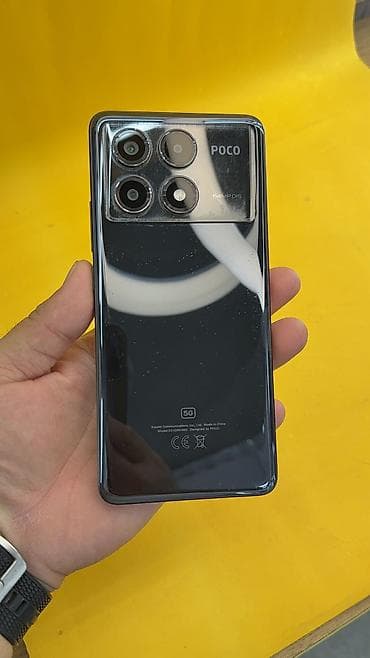 sd 128: Poco X6 Pro 5G, Б/у, 256 ГБ, 2 SIM — 1