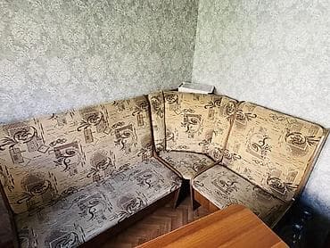 Эмерек: Ашкана гарнитуру, Колдонулган, түсү - Күрөң, Жыгач — 4