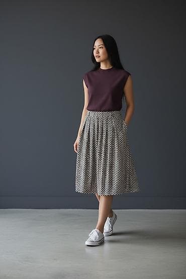 кожаные шорты: Юбка, Модель юбки: Карандаш, Миди, Натуральная кожа, Высокая талия — 5