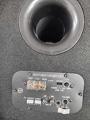 lexus es 2004: Активный автомобильный сабвуфер UP.Pioneer (серия TS, цилиндрический — 3