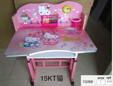 ортопедические матрасы бишкек цена: Комплект детского стола и стула, Новый, Бесплатная доставка — 3