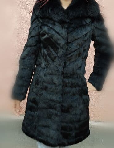 дорогие пуховики женские: Продаётся шуба кроликовая, воротник писец. Размер 42,44 - xs, s — 1
